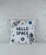 Подушка диванная с бархата Hello space 45x45 см (45BP_DUN004)