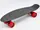 Скейт Пенни борд Best Board "Carbon" колеса PU, светятся (67934)