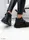 Кроссовки Velcro черные 8101-28