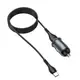 Адаптер автомобильный HOCO Type-C Cable Mighty single port car charger Z43 |1USB, 3A, QC, 18W|