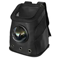 Рюкзак для перенесення тварин з ілюмінатором CosmoPet CP-03 для котів та собак Black