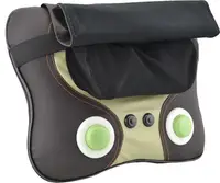 Масажна подушка для дому Vertebra з підігрівом NoG09-33 Black/Beige (2877)