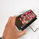 Часы сетевые настольные VST-897-1 (красная подсветка, температура, от USB кабеля), Настольные LED часы