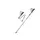 Трекинговая палка Naturehike CNK2450DS012, 103-120 см, фиолетовая