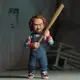 NECA Кукла Чаки. Фигурка из фильма Чаки. Игрушка Chucky. Чаки с сменными аксессуарами 10 см
