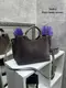 Темная пудра-капучино – натур. замш - Lady Bags - стильная сумка на 3 отделения – фурнитура золото  (2049-1)
