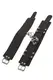 Оковы Leather Dominant Leg Cuffs, Black