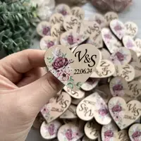 Оригінальні весільні бутоньєрки для гостей, іменні бутоньєрки на весілля, бутоньєрки на замовлення