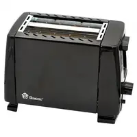 Тостер Domotec MS-263 650 Вт Black ∙ 6 ступенів обсмажування тостів ∙ Чорний