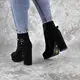Ботильоны женские Fashion Susan 2220 37 размер 24 см Черный