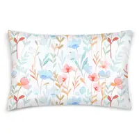 Евро постель с простыней на резинке AQUARELLE FLOWERS CS8