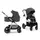 Универсальная коляска 2 в 1 Kinderkraft Everyday Dark Gray KSEVER00DGR2000