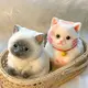 Игрушка – антистресс Сквиш Таба Котик 13 см ∙ Мягкая силиконовая игрушка Кошка
