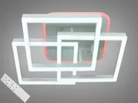 Люстра припотолочная MX11058/3S-00 WH LED 3color dimmer 100W DH