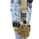 Кобура Glock-17 набедренная (oxford койот 600-D)