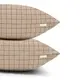Двуспальное постельное белье с простыней на резинке BEIGE GEOMETRY CS20