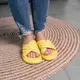 Шлепанцы женские Fashion June 3608 41 размер 26 см Желтый