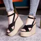 Женские босоножки Fashion Abbykitty 2726 40 размер 25,5 см Черный