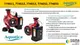 Насос циркуляционный с термодатчиком 65Вт Hmax 4м Qmax 63л/мин Ø1½" 180мм + гайки Ø1" AQUATICA (774012)