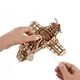 Деревянный механический 3D конструктор Ugears Самолет Бешеный Шершень (70183)
