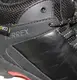 Зимние черные мужские термо кроссовки из натуральной кожи с мембраной Gore-Tex черный