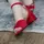 Женские босоножки Fashion Yemma 2765 38 размер 24,5 см Красный