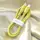Кабель Baseus Type-C For iP Colourful 18W 1.2m, Yellow (CATLDC-0Y)