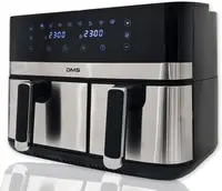 Аерофритюрниця двокамерна DMS HF-10E Duo 2800 Вт 6/4 л