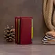 Визитница-книжка ST Leather 19218 Бордовая