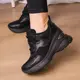 Сникеры женские Fashion Muscat 3202 40 размер 25,5 см Черный