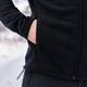 Кофта флисовая Tribe Fleece Jacket Full Zip T-KJ-0011-black-58 58 р черная