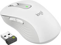Миша комп'ютерна бездротова Logitech Signature M650 for Business Large Off-White L910-006349 біла
