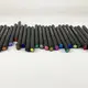 Набор разноцветных линеров ручек Fineliner Color в кейсе 24 цвета профессиональный набор для скетчей