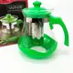 Чайник заварочный Con Brio Green CB-6215 1,5л, Чайник самовар стеклянный. Цвет: зеленый