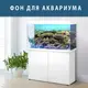 Наклейка с рыбами и морской флорой для аквариума 40х65 см.
