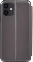 Чехол-накладка TOTO Book Rounded Leather Case Apple iPhone 12/12 Pro Grey