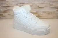 Ботинки женские зимние белые С336 40