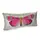 Подушка для дивана бархатная Розовая бабочка 50x24 см (52BP_FLORA011)