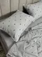 Постельное белье полуторное с летним одеялом из муслина Koloco Print 8 21356 150х200 см
