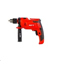 Дрель ударная MPT PROFI, 13 мм, 800 Вт, 0-2800 об/мин, 44800 уд/мин. Red (MID8006)