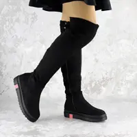 Ботфорти жіночі Fashion Cosmo 2238 36 розмір 23,5 см Чорний