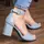 Женские босоножки Fashion Rafferty 2956 37 размер 24 см Голубой