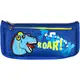 Пенал-косметичка 68042 "Roar" 21х9х6 см на молнии Синий