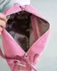 Сумка женская замшевая «Фрея» розовая