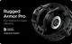 Чехол и ремешок Spigen для Galaxy Watch 4 Classic (46mm) Rugged Armor Pro 2 in 1, Black (ACS03832)