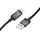 Кабель HOCO Lightning Generous charging data cable with display X118 |1m, 2.4A|