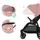 Прогулочная коляска Kinderkraft Grande Plus Pink (KSGRAN00PNK0000)