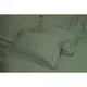 Постельное белье сатин premium Lotus Home - Dakota оливковый полуторный