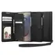 Книжка-Чехол Spigen для Samsung Galaxy S25 Ultra - Wallet S, Black (ACS09124)