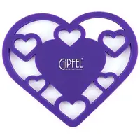 Підставка під гаряче Gipfel Amour GP-0295 20х17х0, 5 см фіолетова
